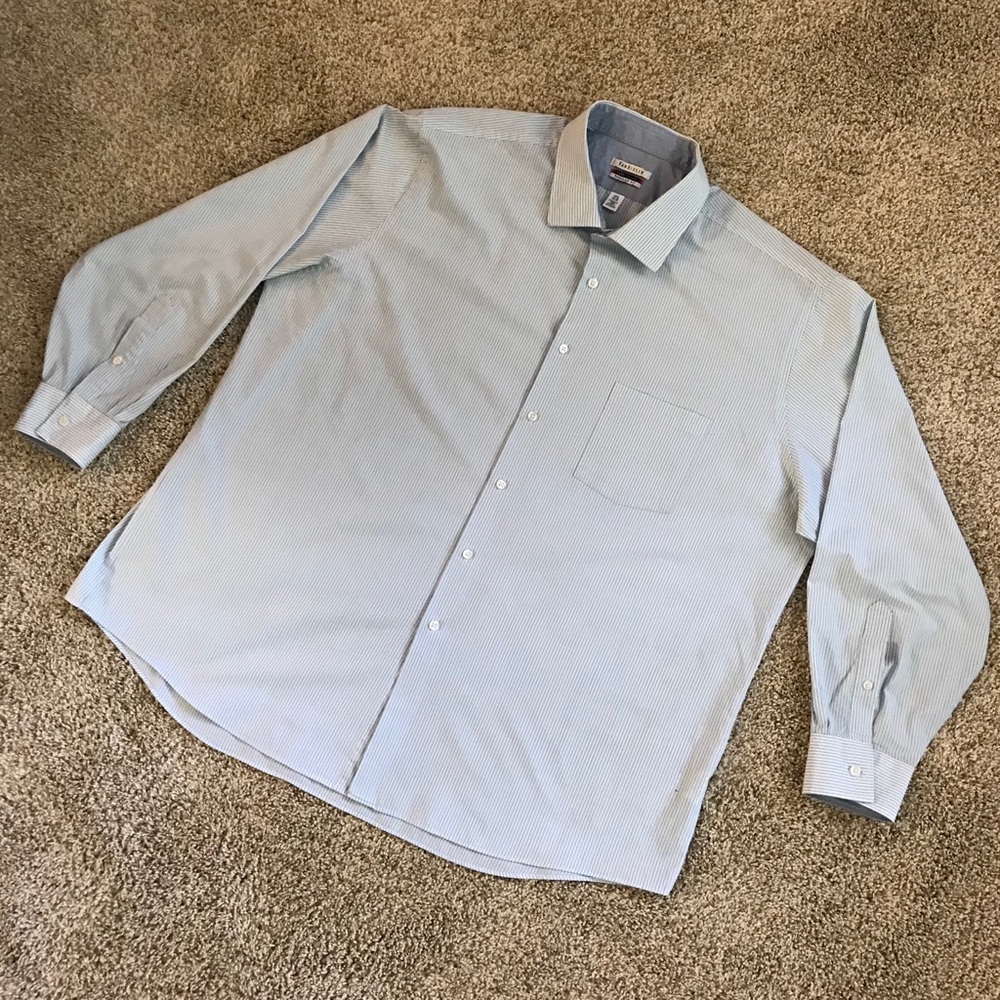 EUC Van Heusen Long-Sleeved, Button-Down Shirt, XL